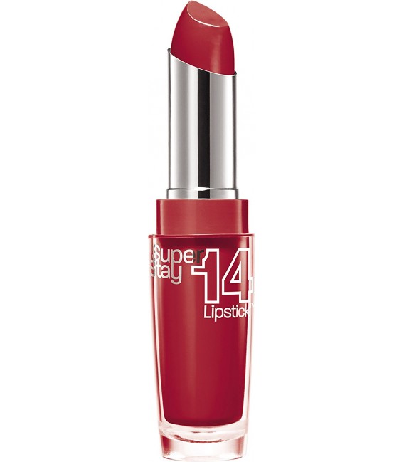 Gemey Maybelline - Rouge à Lèvres - Superstay 14H - N°510 Non Stop Red 